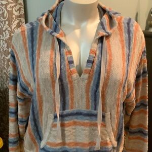 Lucky Brand Multicolor Striped Swim Cover-Up